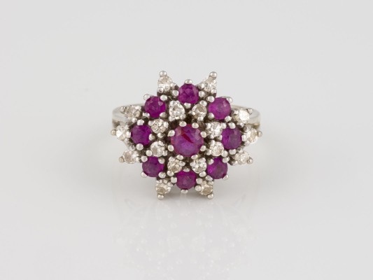 Picture BRILLANT-RUBIN RING