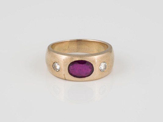 Picture RUBIN BRILLANT RING