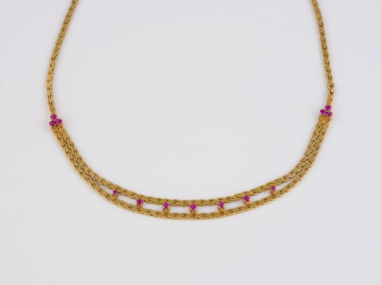 Picture ROSA SAPHIR COLLIER