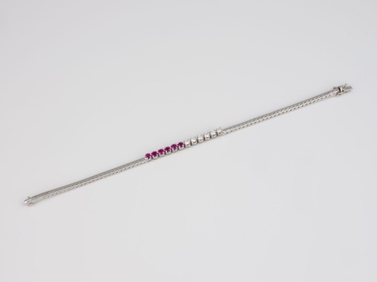 Picture RUBIN/DIAMANT ARMBAND