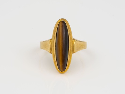 Auktion 146<br>TIGERAUGE RING
