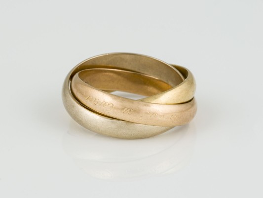 Auction 146<br>CARTIER TRINITY RING