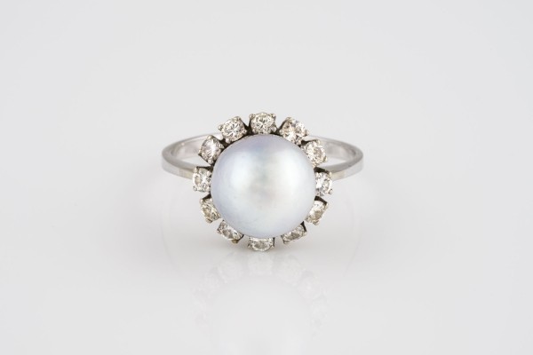 Bild PERLEN BRILLANT RING