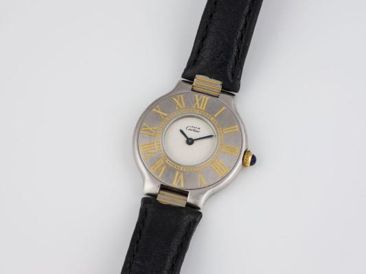 Auction 146<br>ARMBANDUHR 'CARTIER 21 MUST DE CARTIER'