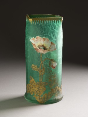 Auktion 146<br>GROSSE VASE MIT MOHN