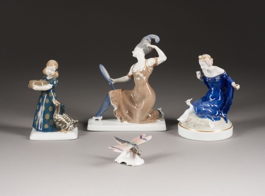 Bild VIER JUGENDTSIL-FIGUREN