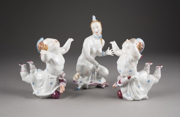 Picture BADENDE UND ZWEI PUTTI