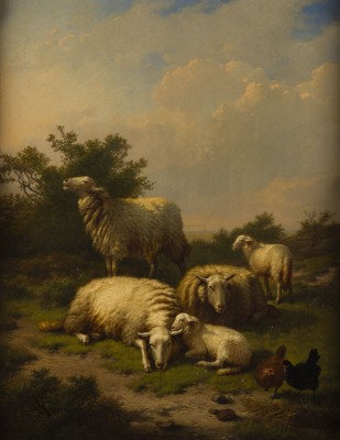 Auction 146<br>SCHAFE AUF DER WEIDE, 1877