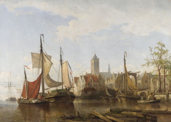 Auction 146<br>HAFENANSICHT. 1861