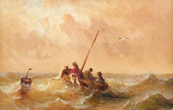 Auction 146<br>BOOT AUF STÜRMISCHER SEE