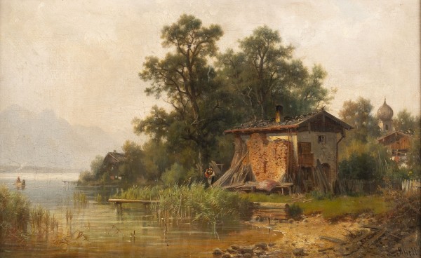 Auktion 146<br>DORF AM UFER DES CHIEMSEES