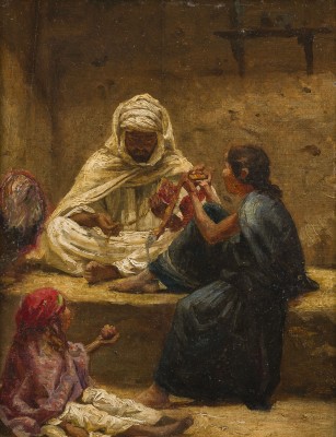 Auction 146<br>ORIENTALISCHE GENRESZENE