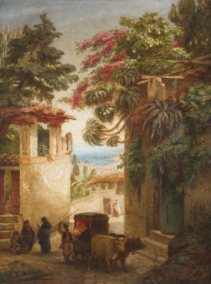 Auktion 146<br>ORIENTALISCHE STRASSENSZENE