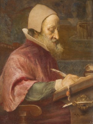 Auction 146<br>PORTRAIT EINES GEISTLICHEN, 1879