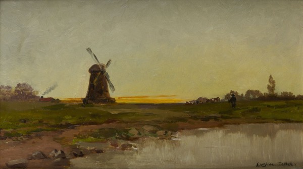 Auction 146<br>LANDSCHAFT MIT MÜHLE