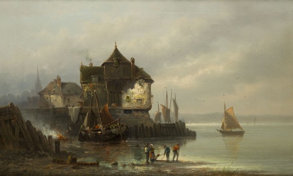 Auction 146<br>RÜCKKEHR DER FISCHER IN DEN HAFEN. 1870