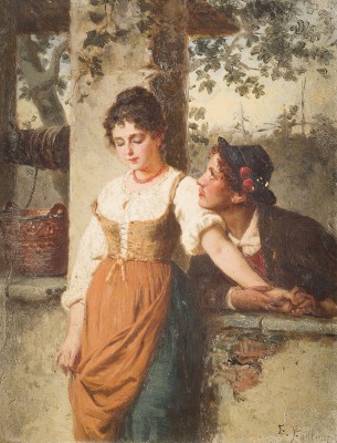 Auktion 146<br>PAAR AM BRUNNEN