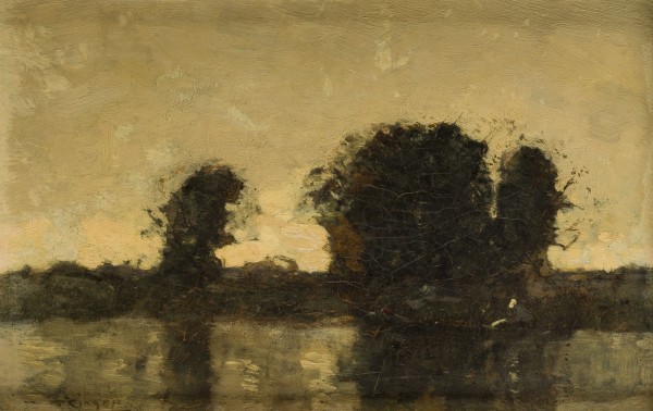 Auktion 146<br>LANDSCHAFT MIT BOOT