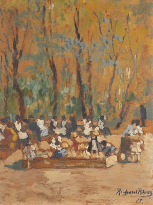 Auktion 146<br>SANDKASTEN IM PARK (1927)