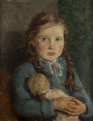 Auction 146<br>MÄDCHEN MIT PUPPE