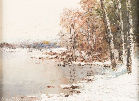 Auction 146<br>ZWEI GEMÄLDE: 'AMPER BEI DAHAU'. 'BEI PASSENHOFEN'