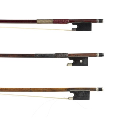 Auktion 146<br>KONVOLUT VON DREI VIOLINBÖGEN 'KRUSE' 'DODD' UND 'MARTIN'*