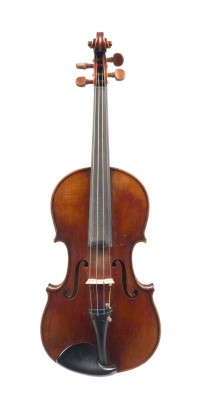 Auction 146<br>VIOLINE UND ZWEI VIOLINBÖGEN (4/4 und 1/4)*