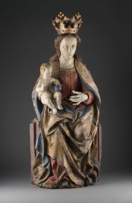 Auktion 146<br>GROSSE MADONNA MIT DEM CHRISTUSKIND