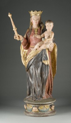 Auktion 146<br>MADONNA MIT ZEPTER UND DEM CHRISTUSKIND