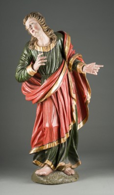 Auktion 146<br>HEILIGER JOHANNES AUS EINER KREUZIGUNGSGRUPPE
