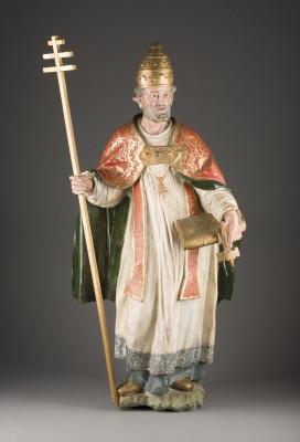 Auktion 146<br>HEILIGER PETRUS MIT STAB UND BUCH