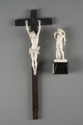 Auction 146<br>'KRUZIFIX' UND 'JUNGE MIT HORN'*