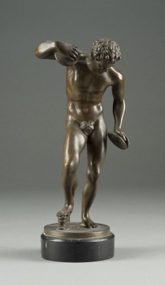 Auktion 146<br>TANZENDER FAUN MIT TSCHINELLEN