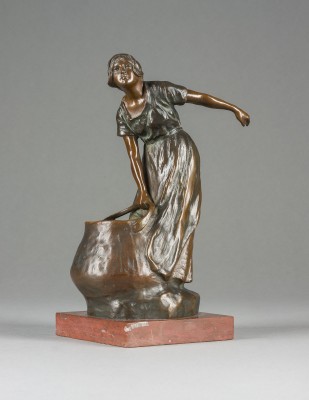 Auction 146<br>JUNGE FRAU MIT GROSSEM HENKELTOPF