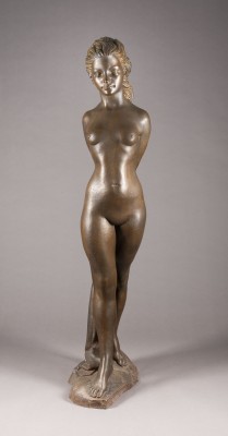 Auction 146<br>'FAIR MAIDEN' MONUMENTALER STEHENDER MÄDCHENAKT