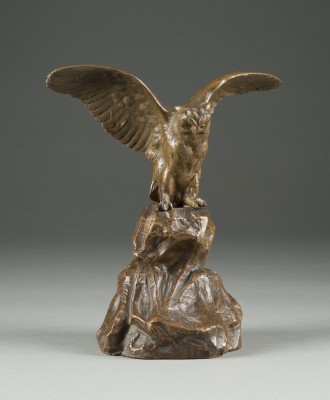 Auction 146<br>EULE AUF EINEM FELSEN