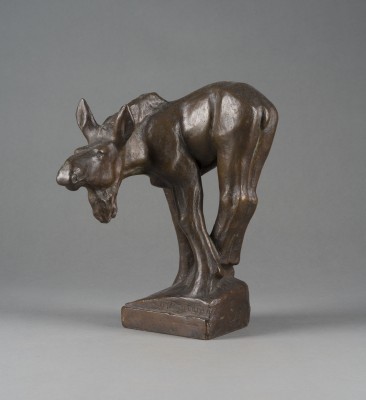 Auction 146<br>'SKOGSSTÄMNING' (STEHENDER ELCH)