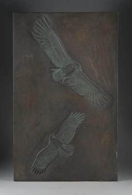 Auktion 146<br>RELIEF MIT ZWEI VÖGELN