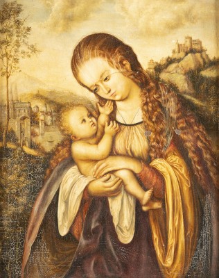 Auktion 146<br>GOTTESMUTTER MIT DEM KIND
