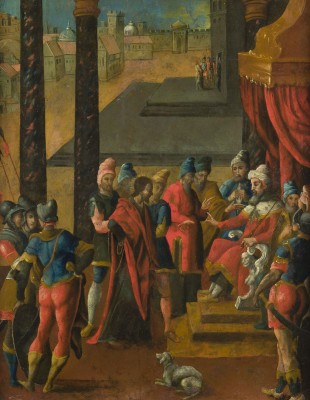 Auktion 146<br>CHRISTUS VOR PILATUS