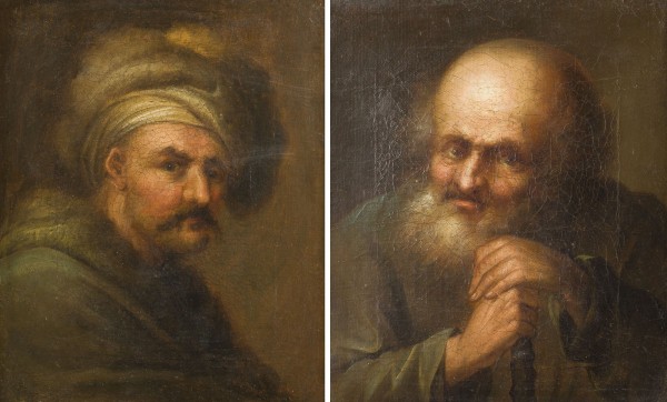 Auktion 146<br>EIN PAAR HERRENPORTRAITS