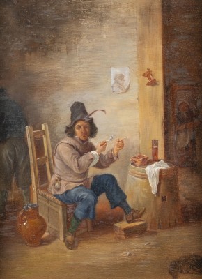Auction 146<br>PFEIFE RAUCHENDER JÜNGLING IM WIRTSHAUS