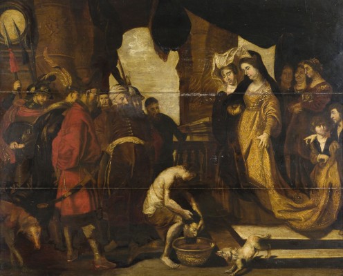 Auktion 146<br>DER KÖNIGIN TOMYRIS WIRD DER KOPF DES CYRUS ÜBERBRACHT