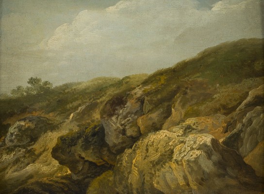 Auktion 146<br>STUDIE: FELSENLANDSCHAFT