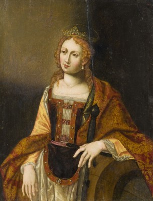 Auktion 146<br>HEILIGE KATHARINA VON ALEXANDRIA