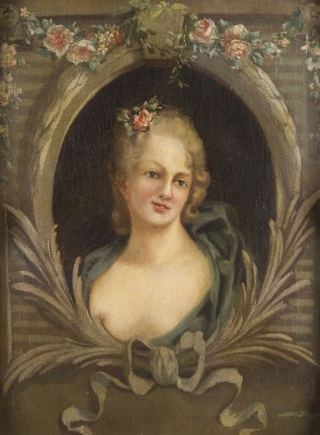 Auction 146<br>PORTRAIT EINER DAME IM ROKOKO-STIL