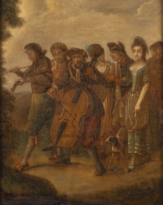 Auktion 146<br>FESTLICHE UND MUSIZIERENDE GESELLSCHAFT