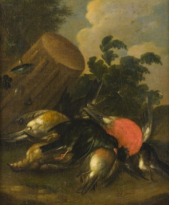 Auction 146<br>RUINENLANDSCHAFT MIT FEDERVIEH
