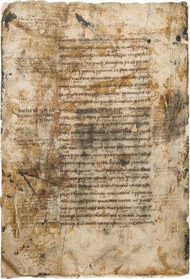 Auction 146<br>ZWEI MITTELALTERLICHE EINZELSEITEN