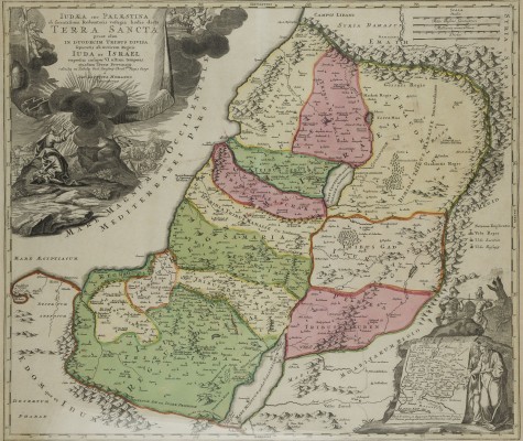 Bild DAS HEILIGE LAND - 'IUDEA SEU PALAESTINA (...) TERRA SANCTA (...)'